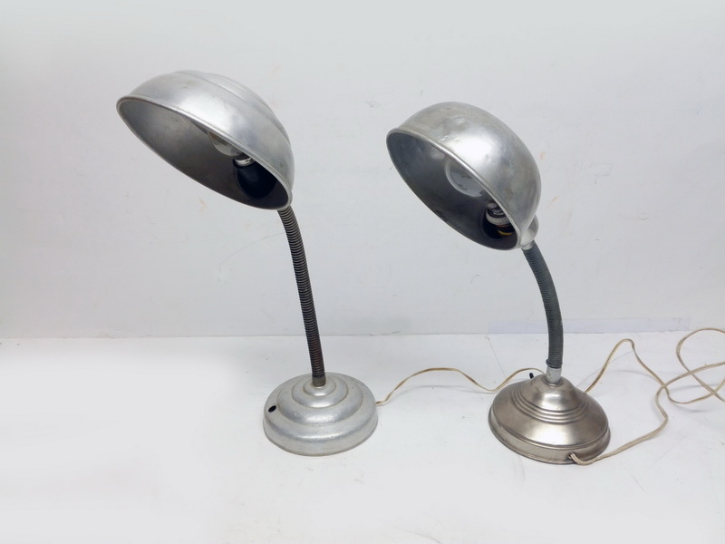 lampara sobremesa oficina flexo 50s metal rosca e27 35-38x15x28 1u